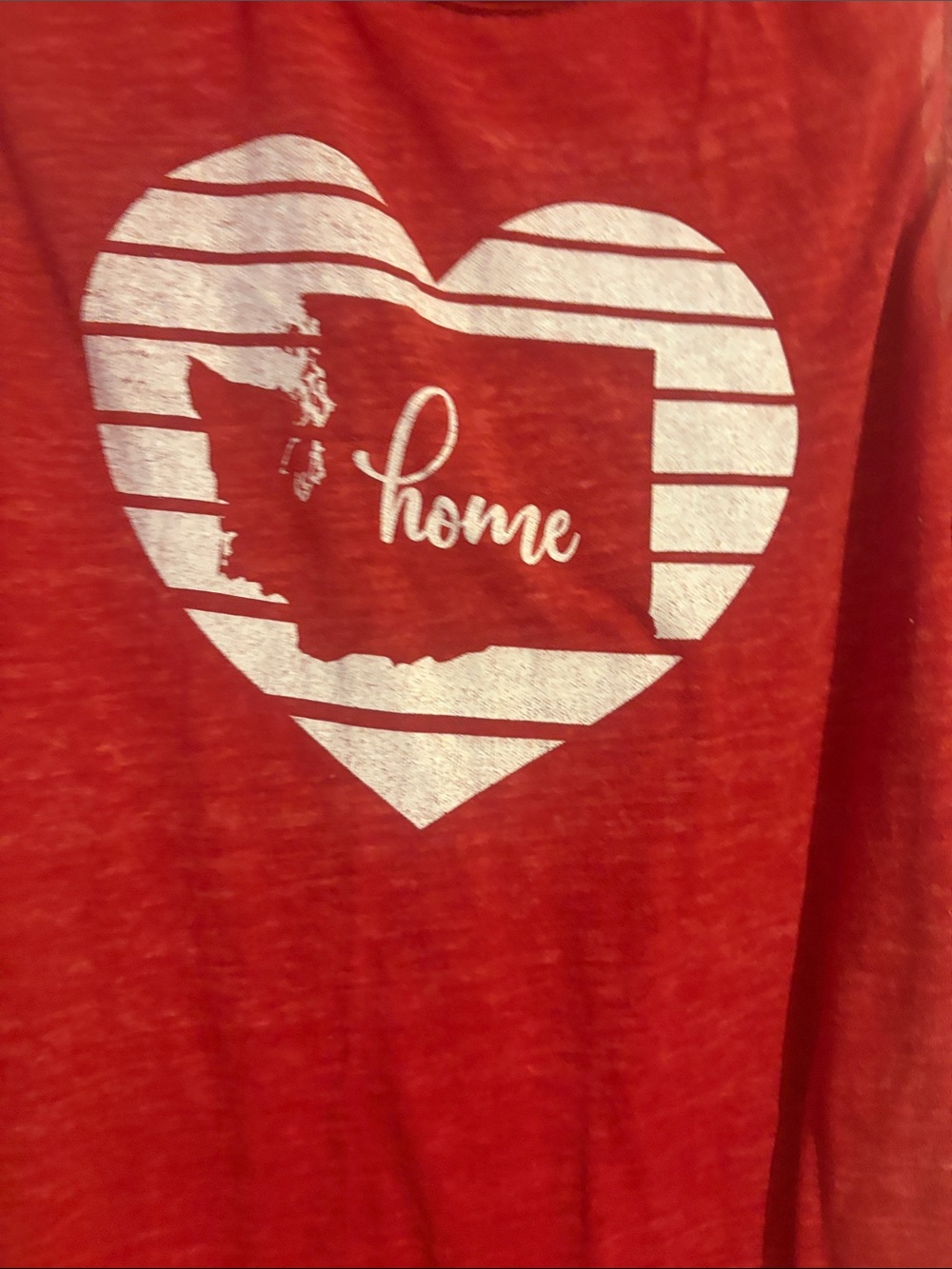 Home Tee Red Women's Tank Top - Picture 3 of 4